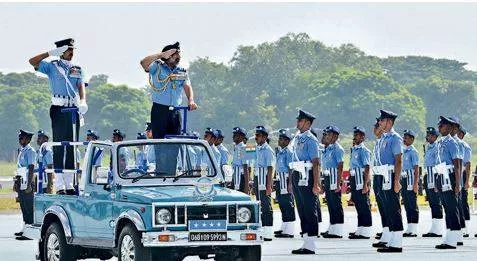 Iaf chief says global strife points to need for strong air force