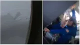 Research plane flies directly into hurricane milton  violent turbulence caught on camera  watch