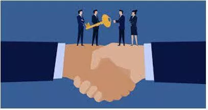 Acquiring - An asset or object bought or obtained, typically by a library or museum. (अधिग्रहण) 