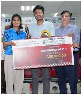 Tamil nadu’s nandhidhaa wins maiden national title