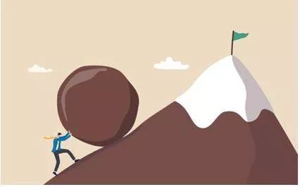 Persists - Continue in an opinion or course of action in spite of difficulty or opposition.