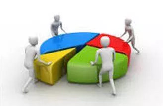 Allocated - The action or process of allocating or sharing out something. (आवंटन)