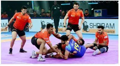 Warriorz and u mumba share the honours  dabang overcome titans