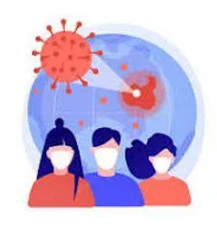 Pandemic - A widespread occurrence of an infectious disease over a whole country or the world at a particular time.