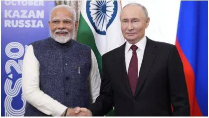 Brics summit  pm modi gifts exquisite sohrai painting from jharkhand to putin