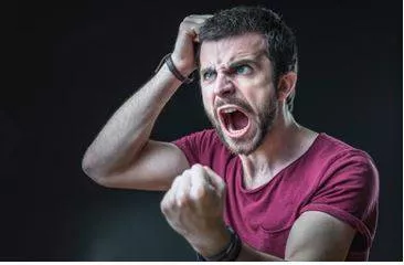 Furious - Full of anger or energy.