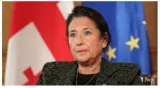 Georgia president urges west to back protests against ruling party
