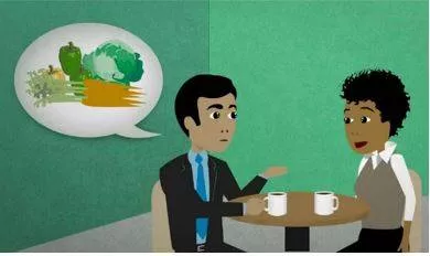 Stating - Express something definitely or clearly in speech or writing. (वर्णन)
