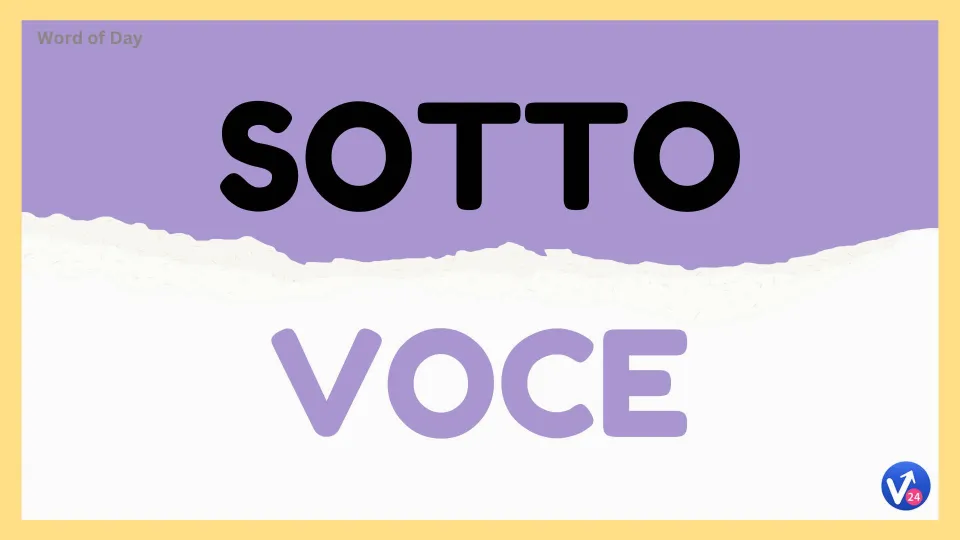 Sotto voce 