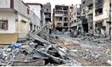 Still reeling from previous israeli raids  hospitals in gaza encircled once again
