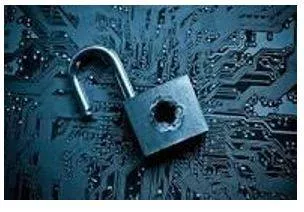 Breach - Make a gap in and break through (a wall, barrier, or defence). (उल्लंघन) 