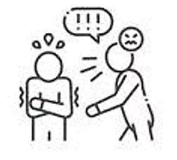 Intimidation - The action of intimidating someone, or the state of being intimidated. (धमकी) 
