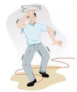 Staggering - To walk or move unsteadily, as if about to fall. (लड़खड़ाना)