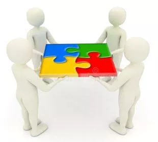Assembling - Gather together in one place for a common purpose. (इकट्ठे)