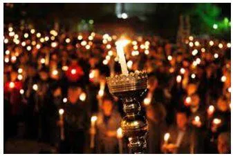 Vigil - A period of keeping awake during the time usually spent asleep, especially to keep watch or pray.