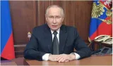 Hit ukraine with new mid range ballistic missile  says putin on tv