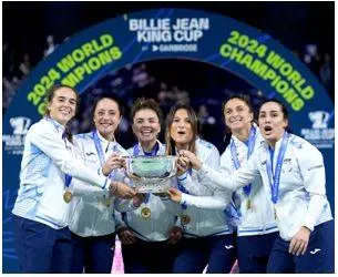 Italy regains billie jean king cup 