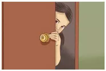 Sneak - Move or go in a furtive or stealthy way.