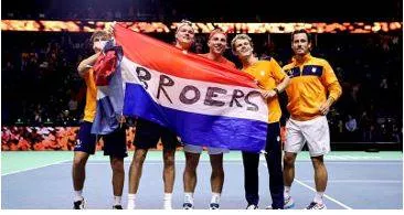 The netherlands makes maiden davis cup final