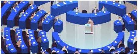 Plenary - To be attended by all participants at a conference or assembly, who otherwise meet in smaller groups. (परिपूर्ण) 