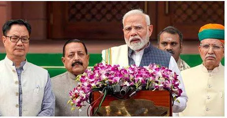 People punish those trying to disrupt parliament  says modi
