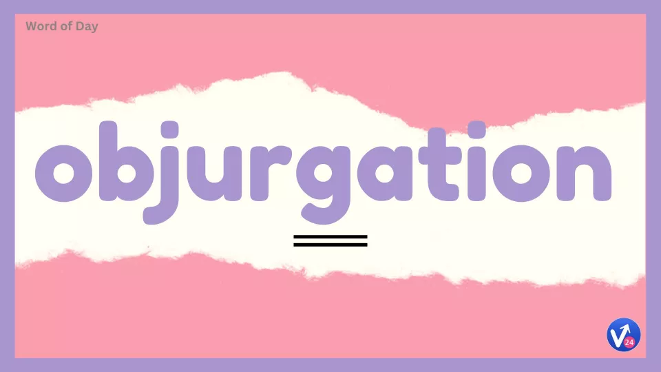 Objurgation 