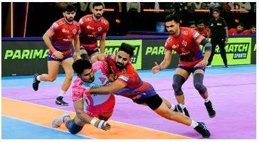 Yoddhas get past pink panthers  titans overcome mumba challenge