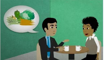 Stating - Express something definitely or clearly in speech or writing. (वर्णन) 