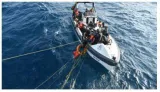 Watch  india  pakistan coast guards come together to rescue 12 crew members from sunken vessel in arabian sea