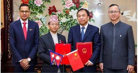 Nepal and china sign a deal on bri cooperation framework