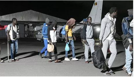 Repatriated - To send someone back to their own country.