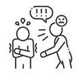 Intimidation - The action of intimidating someone, or the state of being intimidated.