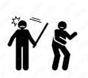 Brutal - Savagely violent.