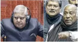 Rajya sabha adjourned after ruckus over motion against dhankhar
