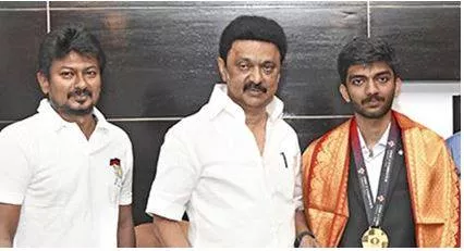 Tamil nadu cm announces ₹5 crore award for gukesh