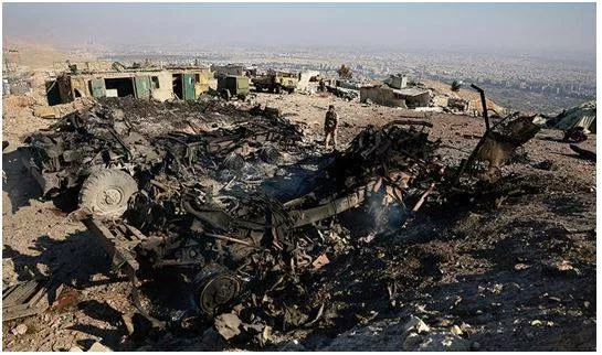 Syria war monitor reports israeli hits on military sites