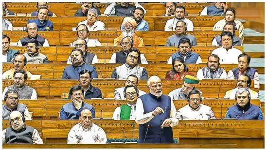 Pm modi  nehru to rahul  congress inflicted repeated blows on constitution