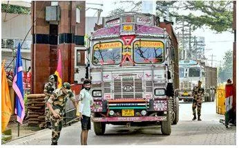 Truckers hit as indo bangla trade slows 