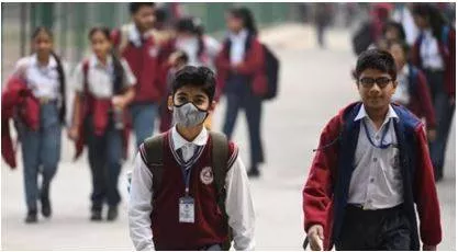 Delhi  noida schools implement hybrid mode of classes amid grap 4 curbs 