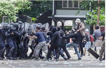 Insurgency - A person who rises in active revolt, typically against an established government or authority.