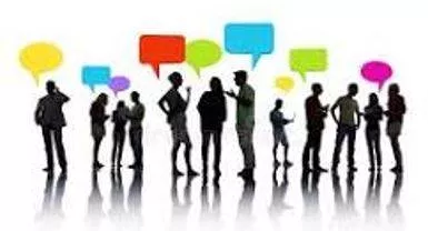 Interacted - Act in such a way as to have an effect on each other.