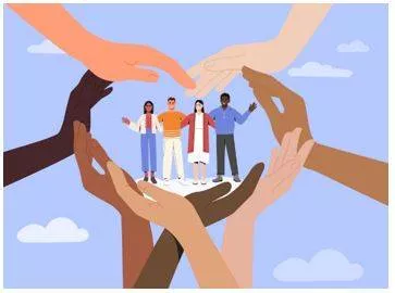 Solidarity - Agreement between and support for the members of a group, especially a political group