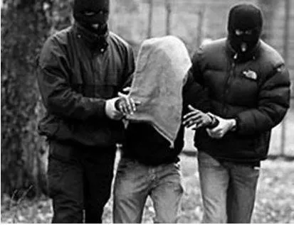 Abduction - The action of forcibly taking someone away against their will, typically to hold them captive.