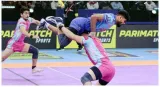 Pink panthers pip warriorz  make it to playoffs  paltan’s hopes end 