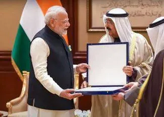 Pm modi awarded order of mubarak al kabeer  what is this kuwaiti honour  its significance