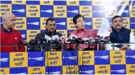 Aap furious with ajay maken  says will ask india alliance to remove congress if ‘no action taken’