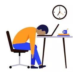 Lingers - To stay in a place longer than necessary, often because of a reluctance to leave or a desire to stay. (ठहरना)