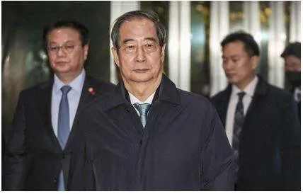 S  korea’s national assembly votes to impeach acting president han