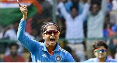 Shreyanka among nominees for emerging cricketer of the year