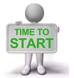 Commenced - To begin or start something.